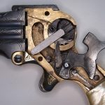 Vue sur le mécanisme nettoyé