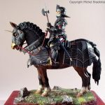 Chevalier gothique, 90mm. (1998) Médaille d'Or Expert, Payerne 2004