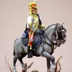 Trompette du 13ème régiment de hussard, 90mm. (2000) Médaille d'Or Expert, Payerne 2004