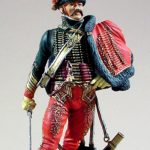 Major, chef d'escadron de la garde napolitaine, 90mm. (1998) Médaille d'Or Expert, Payerne 2004