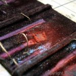 Tableaux en cours de restauration