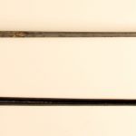 Epée et fourreau après restauration