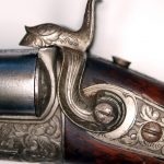 Détail des ciselures avant restauration