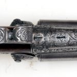 Détail des ciselures après restauration