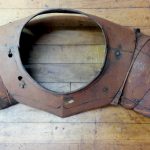 Gorgerin avec spalières avant restauration vue externe