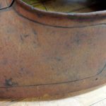 Gorgerin avec spalières avant restauration vue externe