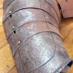 Gorgerin avec spalières avant restauration vue externe