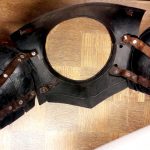 Gorgerin avec spalières après restauration vue interne