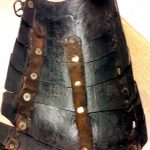 Gorgerin avec spalières après restauration vue interne