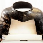 Gorgerin avec spalières après restauration vue externe