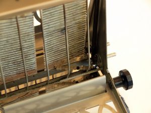 Grille-pain après traitement