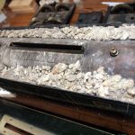 Tender en cours de restauration