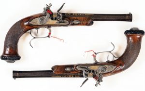 Pistolets avant restauration