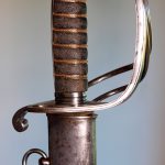 Détail de la poignée après restauration