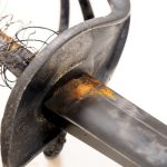 Etat du sabre à réception