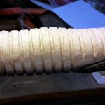 Reconstruction de la fusée : creusage des tores