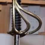 Le sabre après restauration