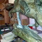 Ciselure du 3ème appui