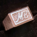 Chevalière réalisée