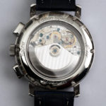 Chronographe ETA 7750, boîte acier, vis bleuies